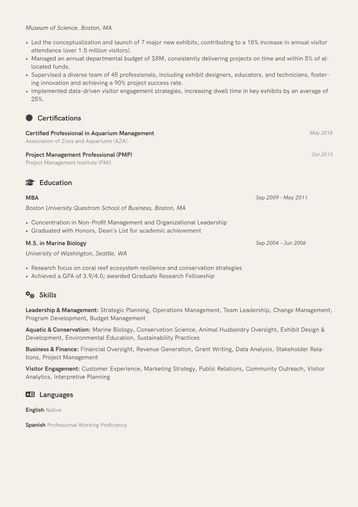 Career changer version - Page 2