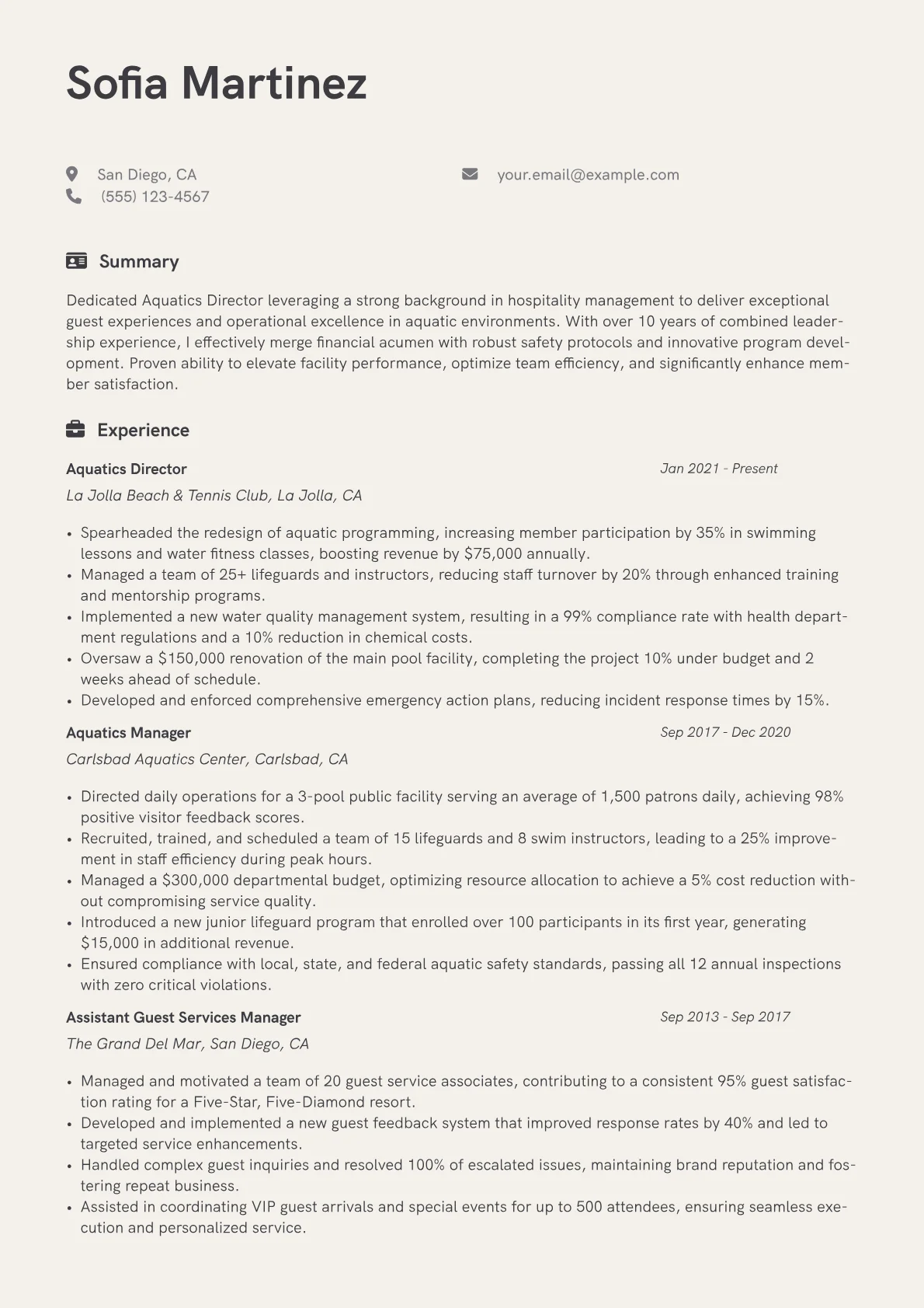 Career changer version - Page 1