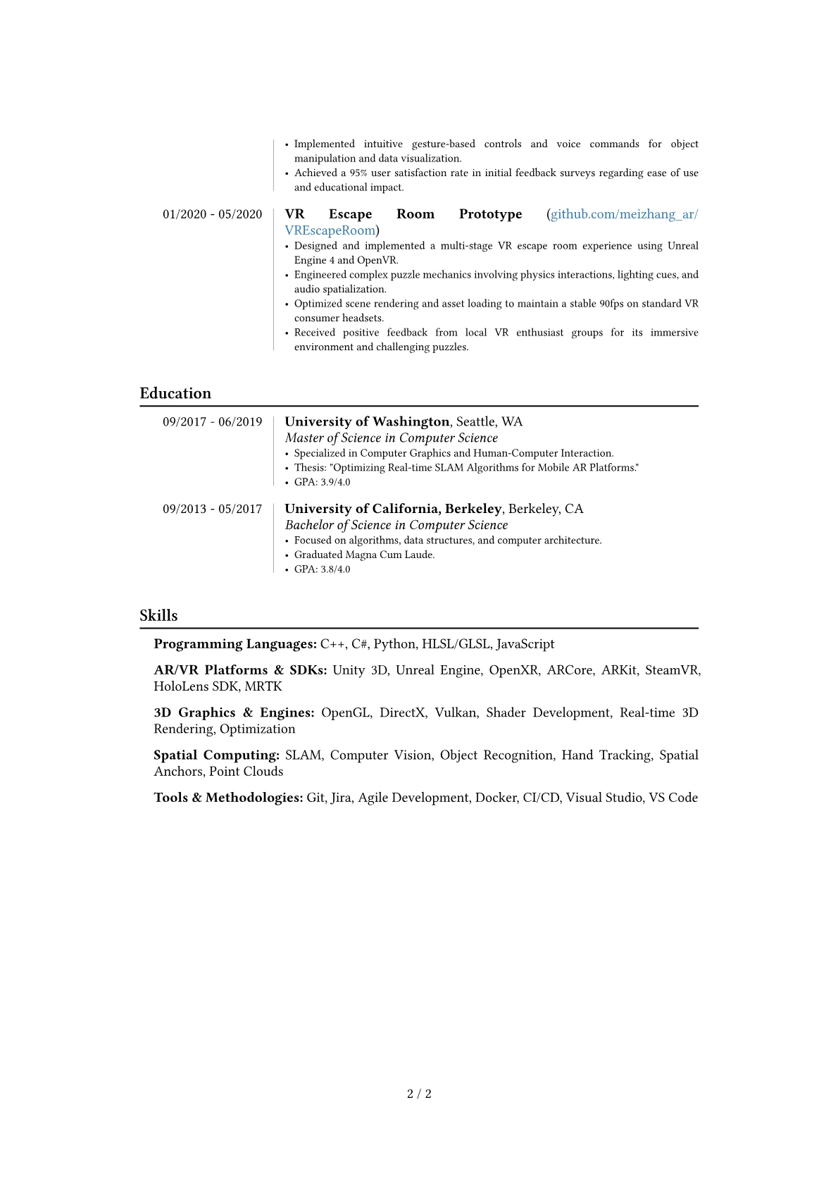 Career changer version - Page 2