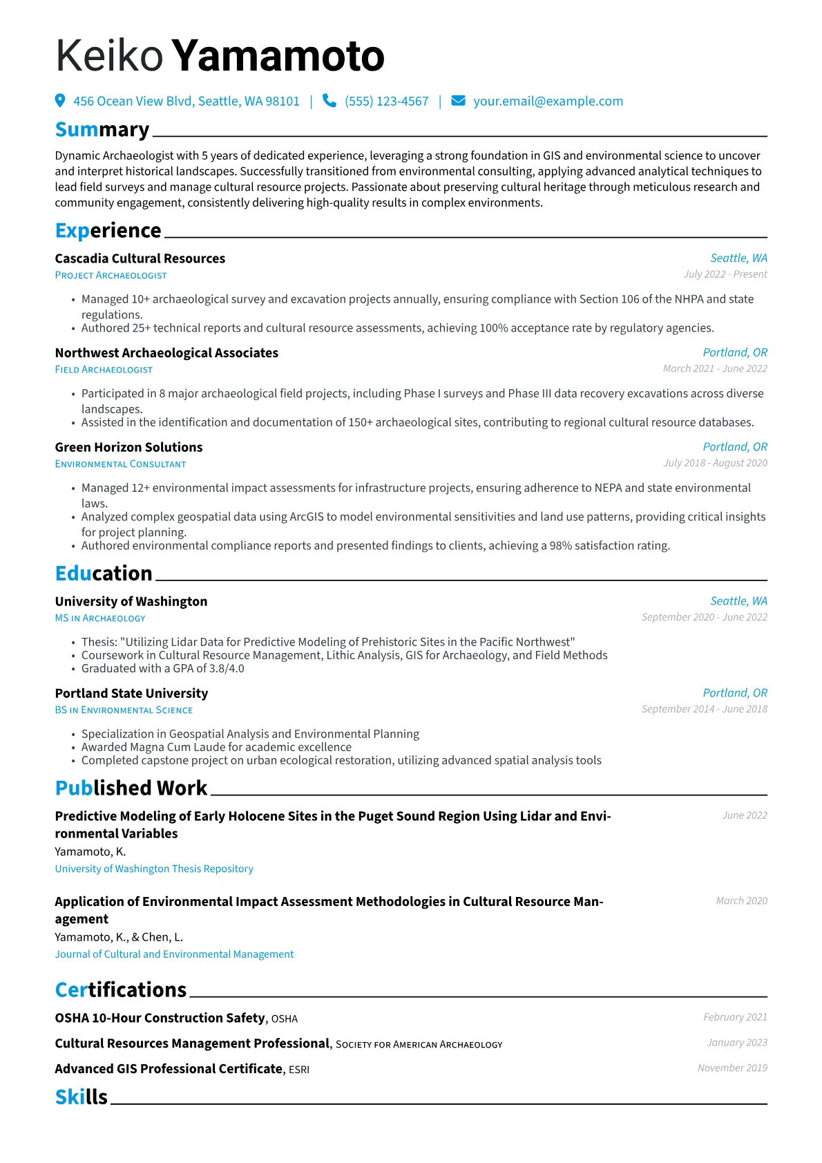 Career changer version - Page 1