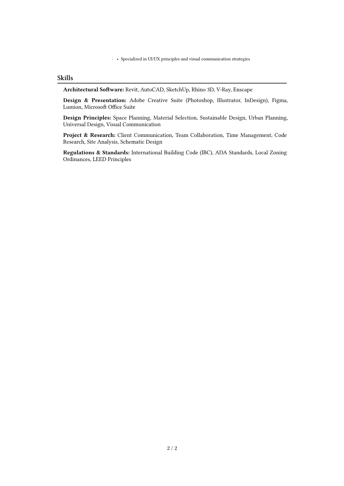 Career changer version - Page 2