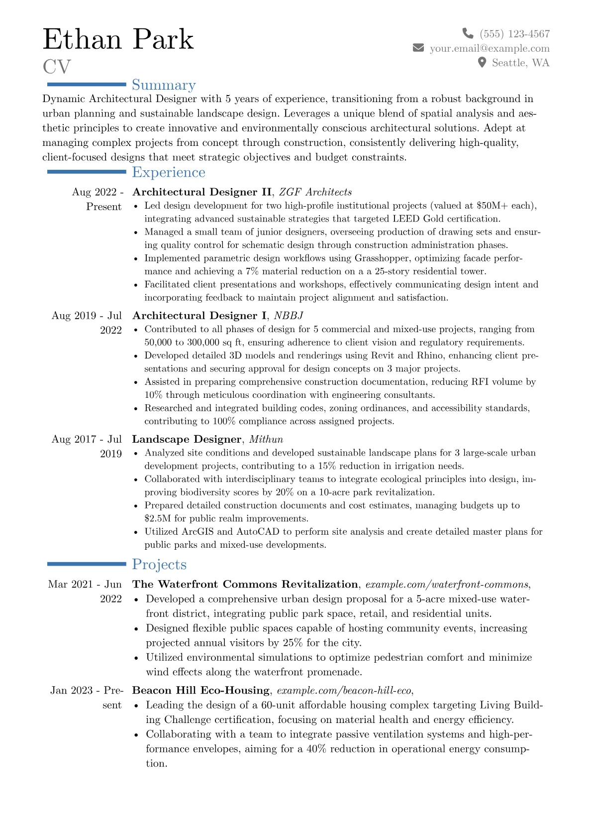 Career changer version - Page 1