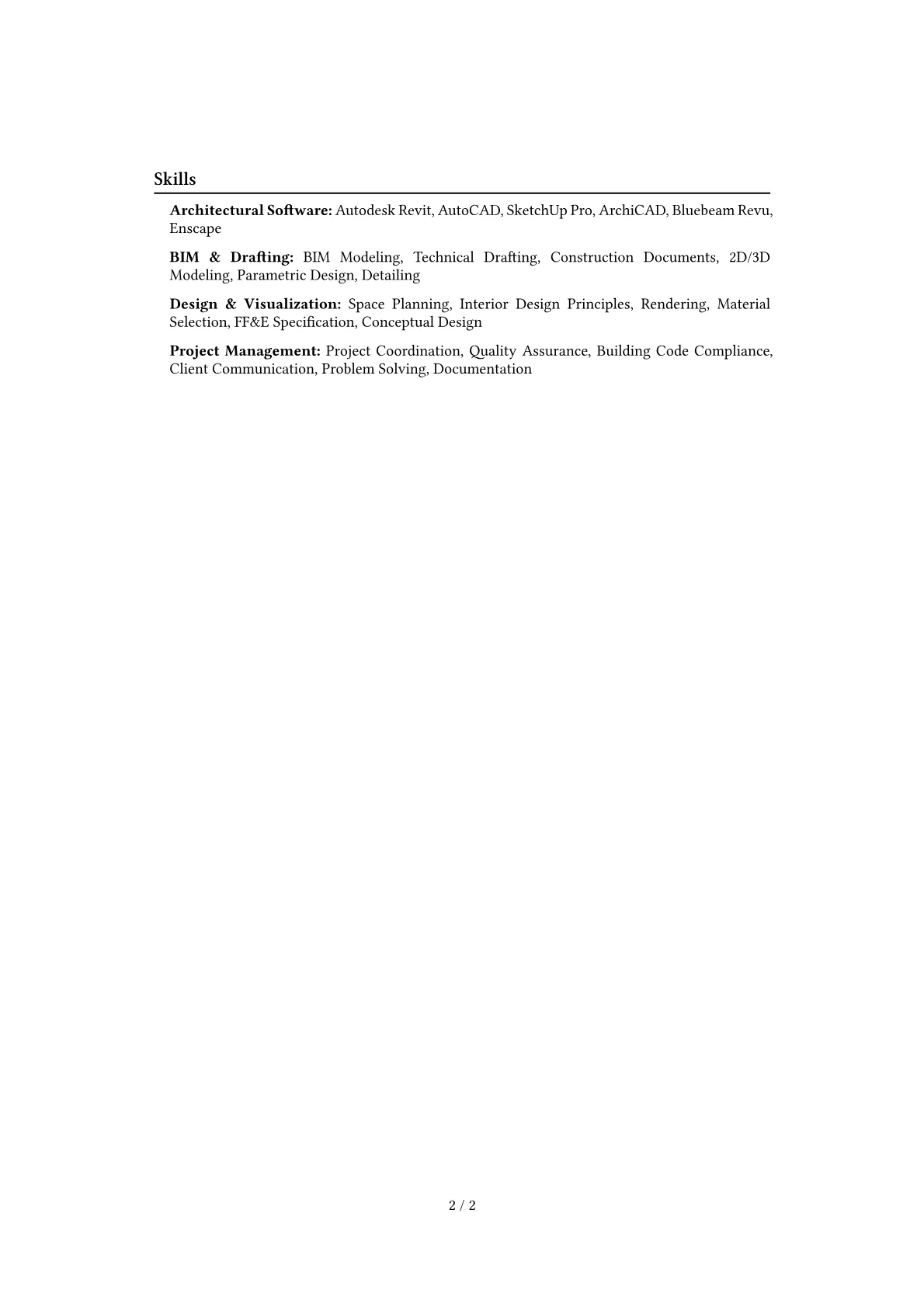 Career changer version - Page 2