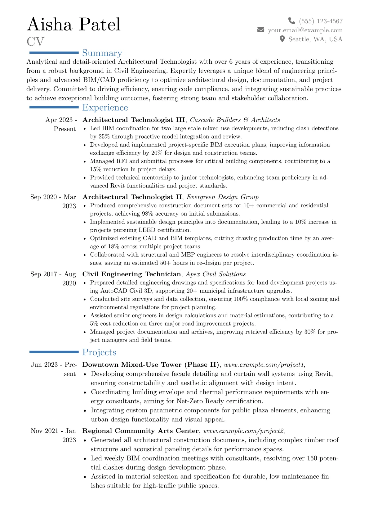 Career changer version - Page 1