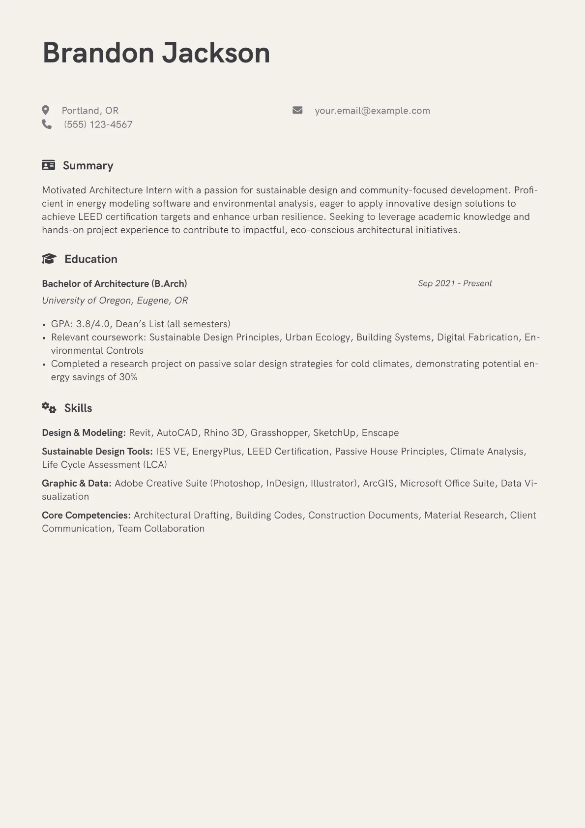 Architecture Intern version - Page 1