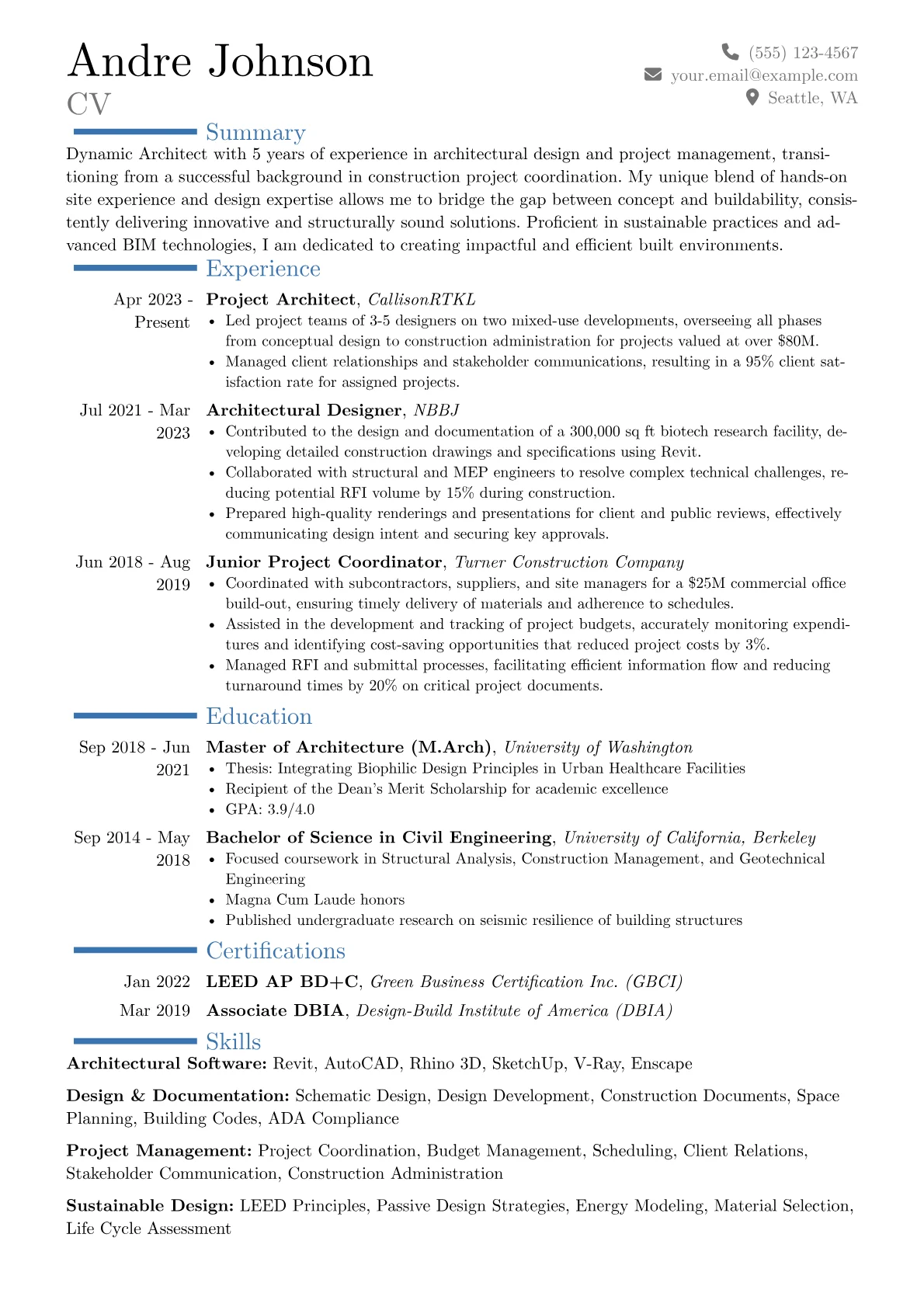 Career changer version - Page 1