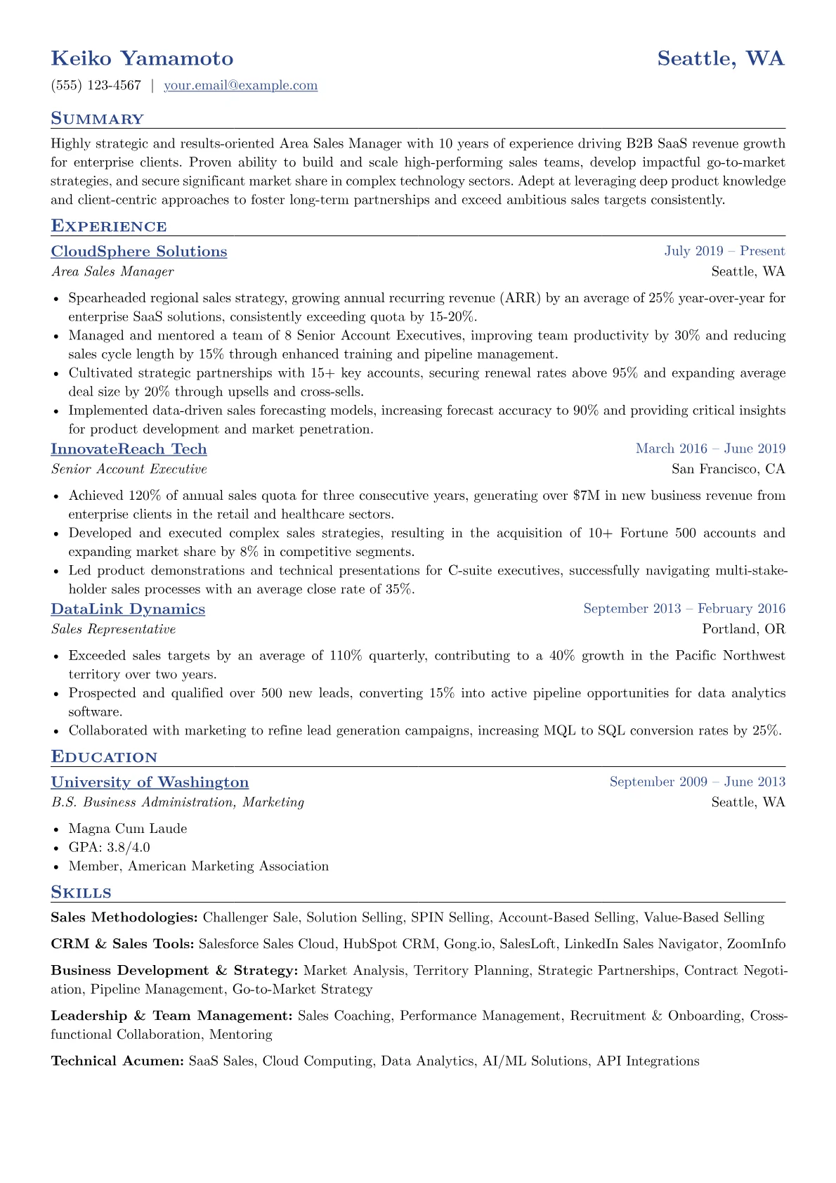 B2B SaaS Enterprise version - Page 1