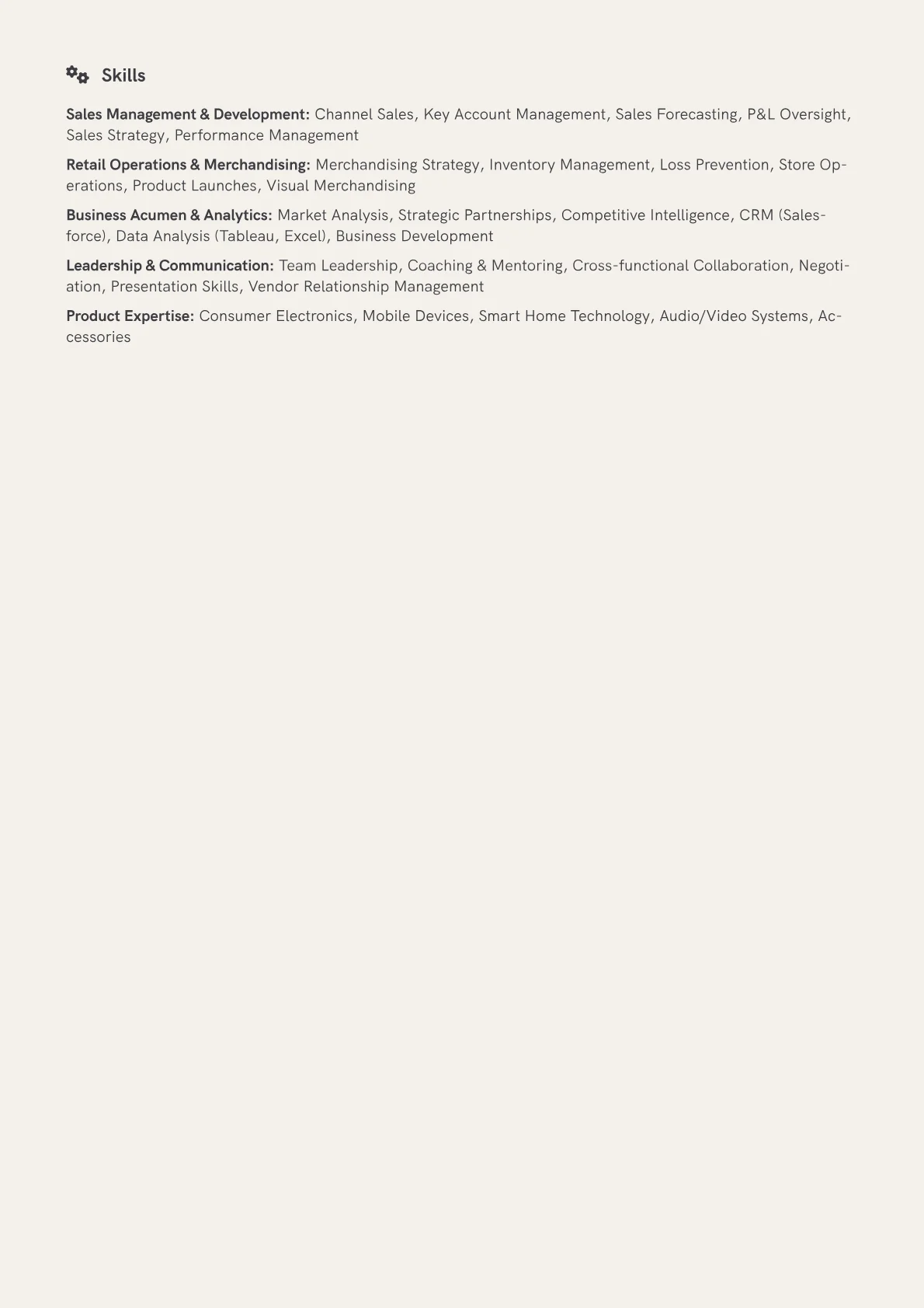 Area Sales Manager version - Page 2