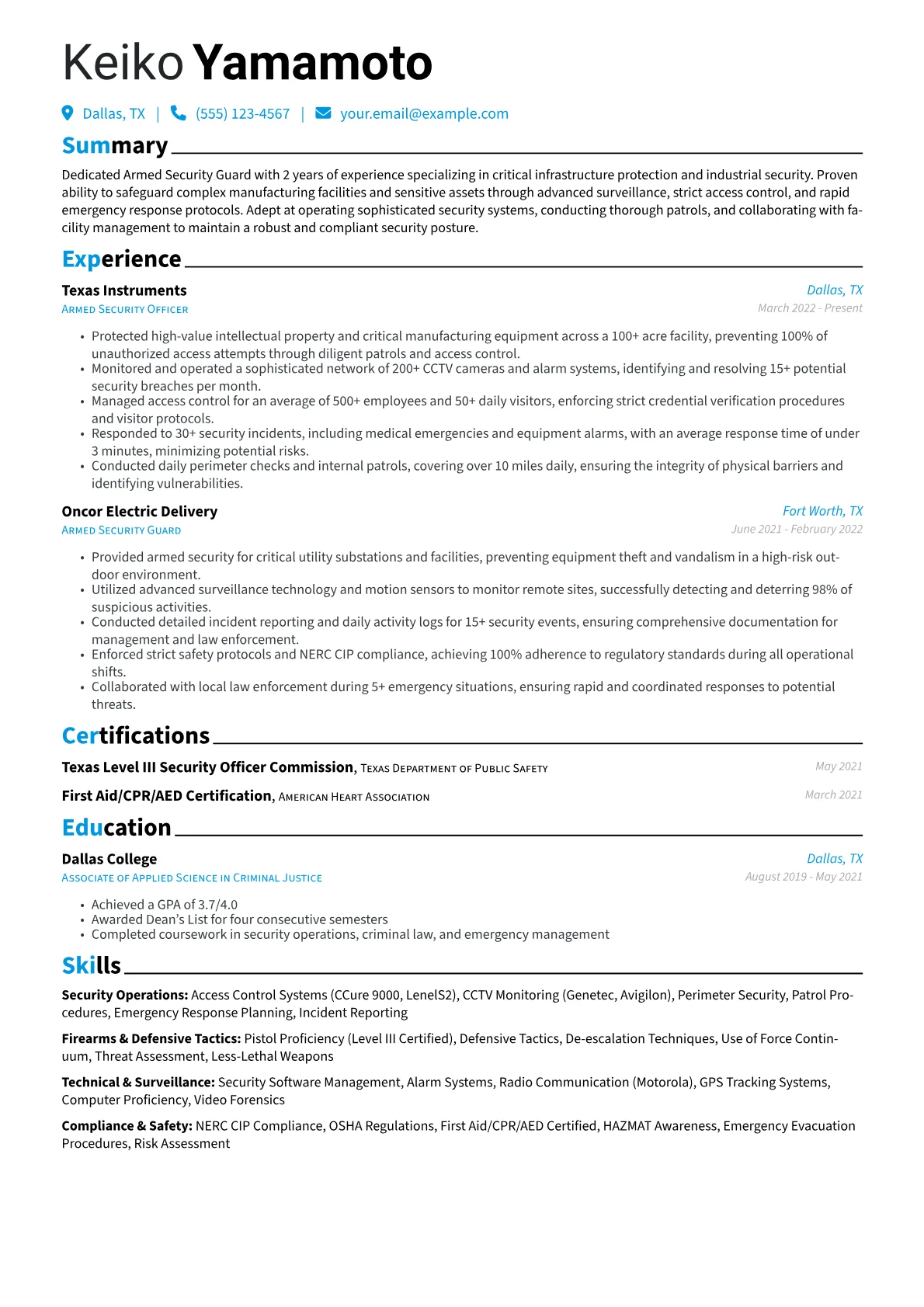 Industrial Security version - Page 1