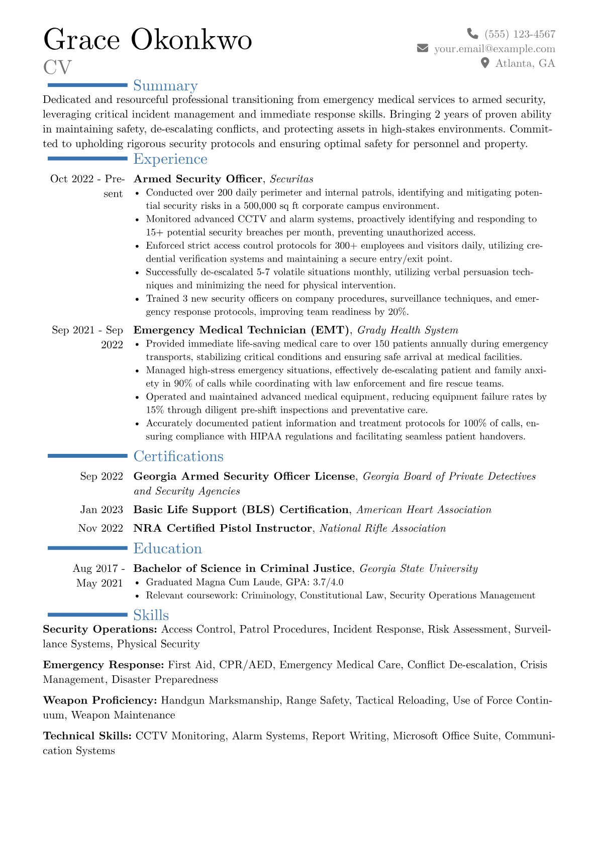 Career changer version - Page 1