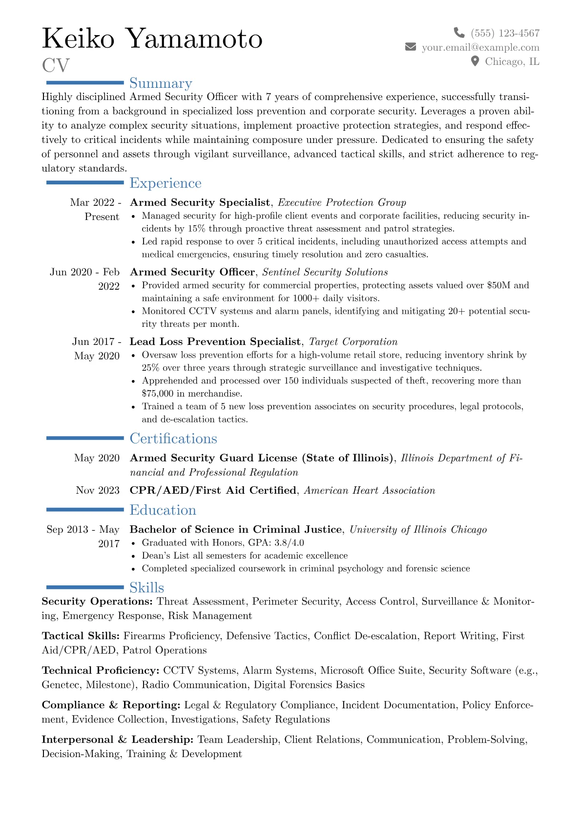 Career changer version - Page 1