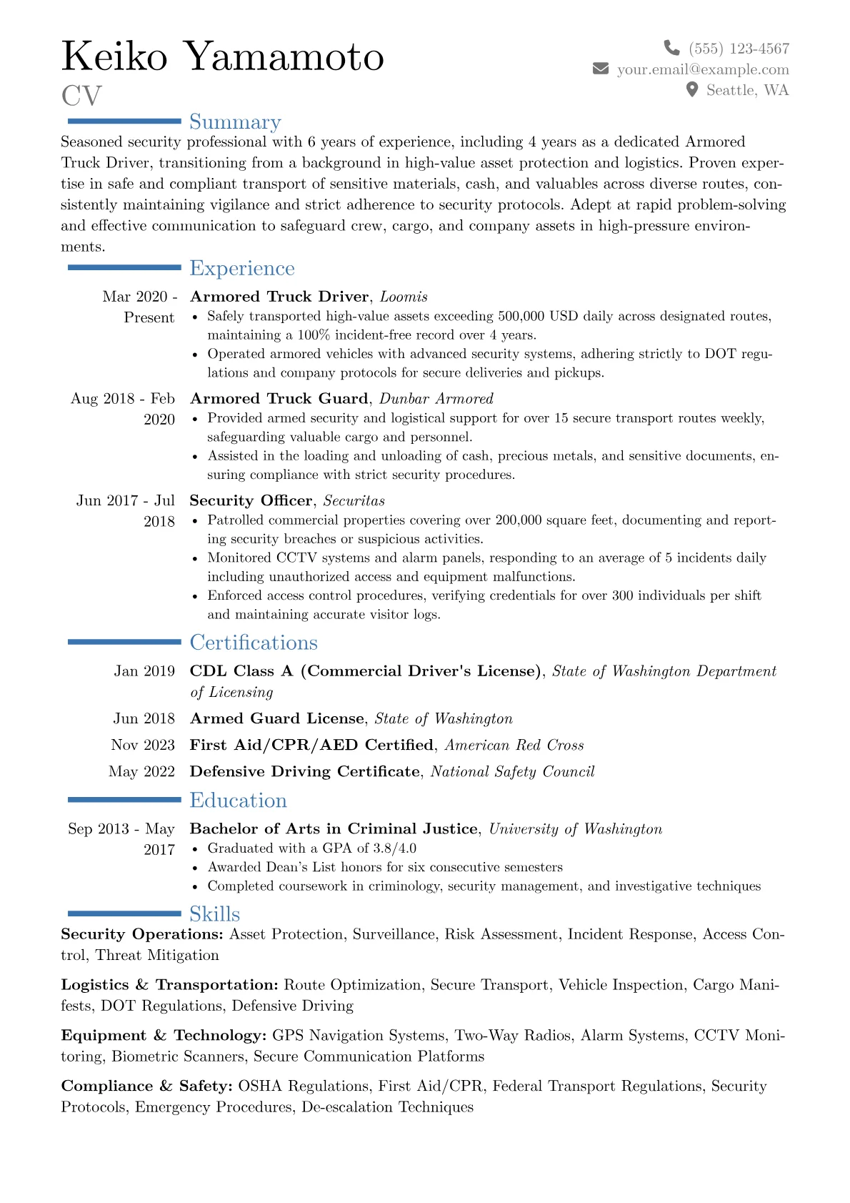 Career changer version - Page 1