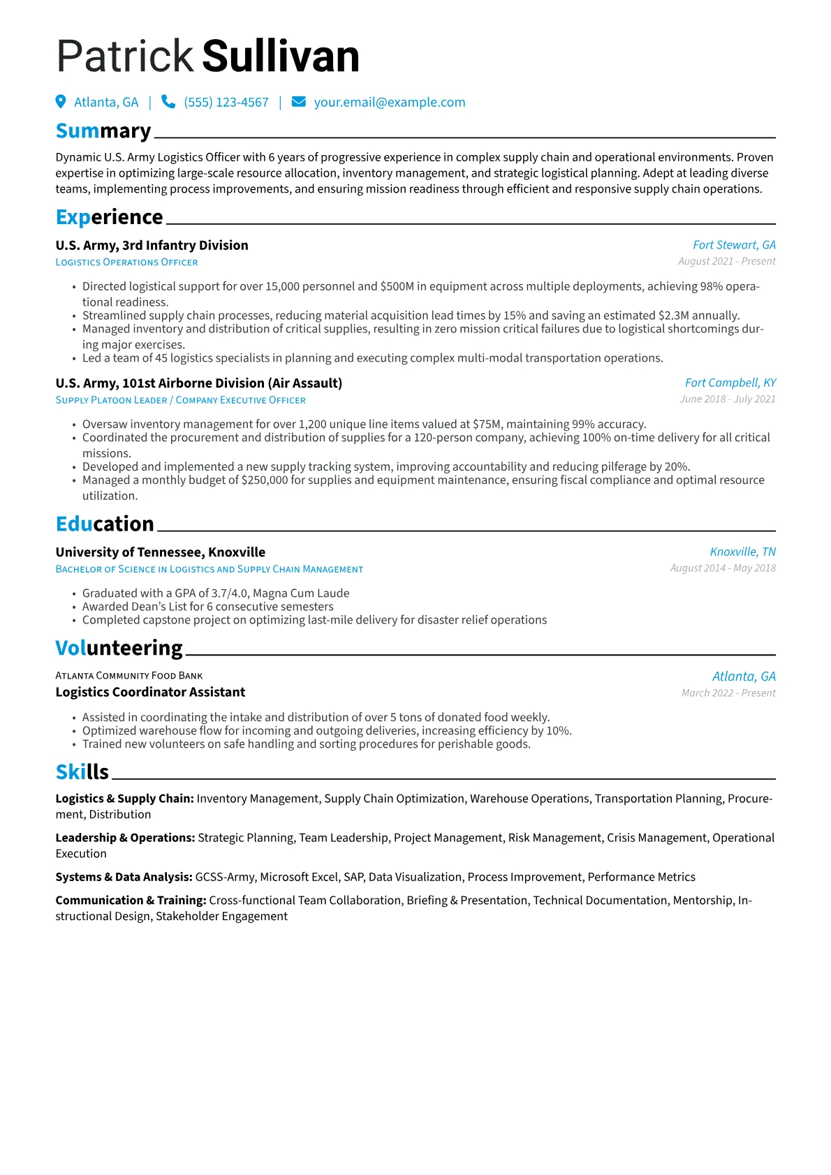 Logistics & Supply version - Page 1