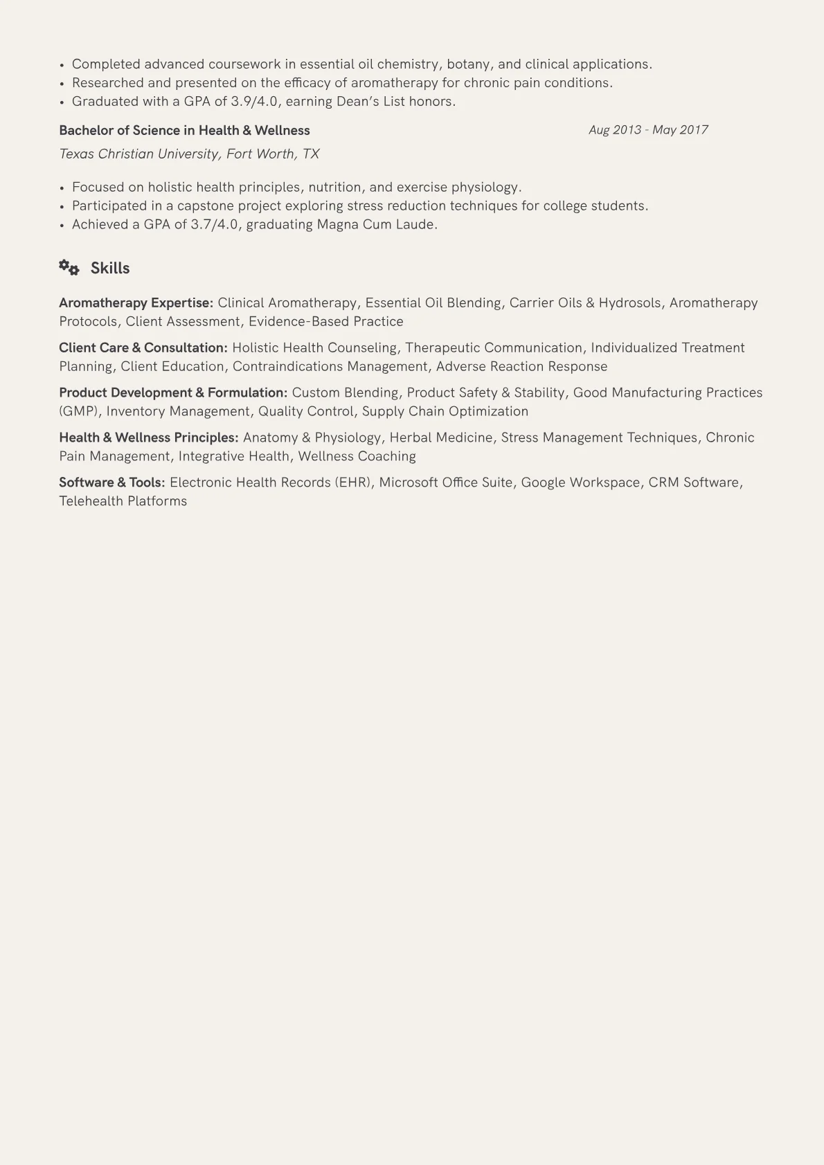 Clinical Aromatherapist version - Page 2