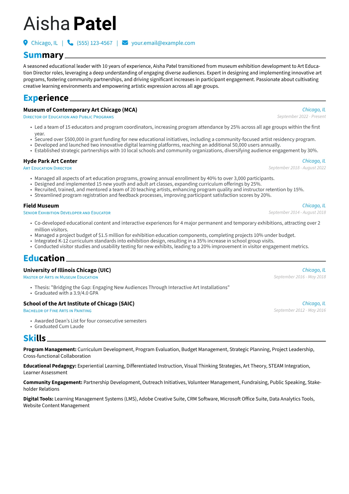 Career changer version - Page 1