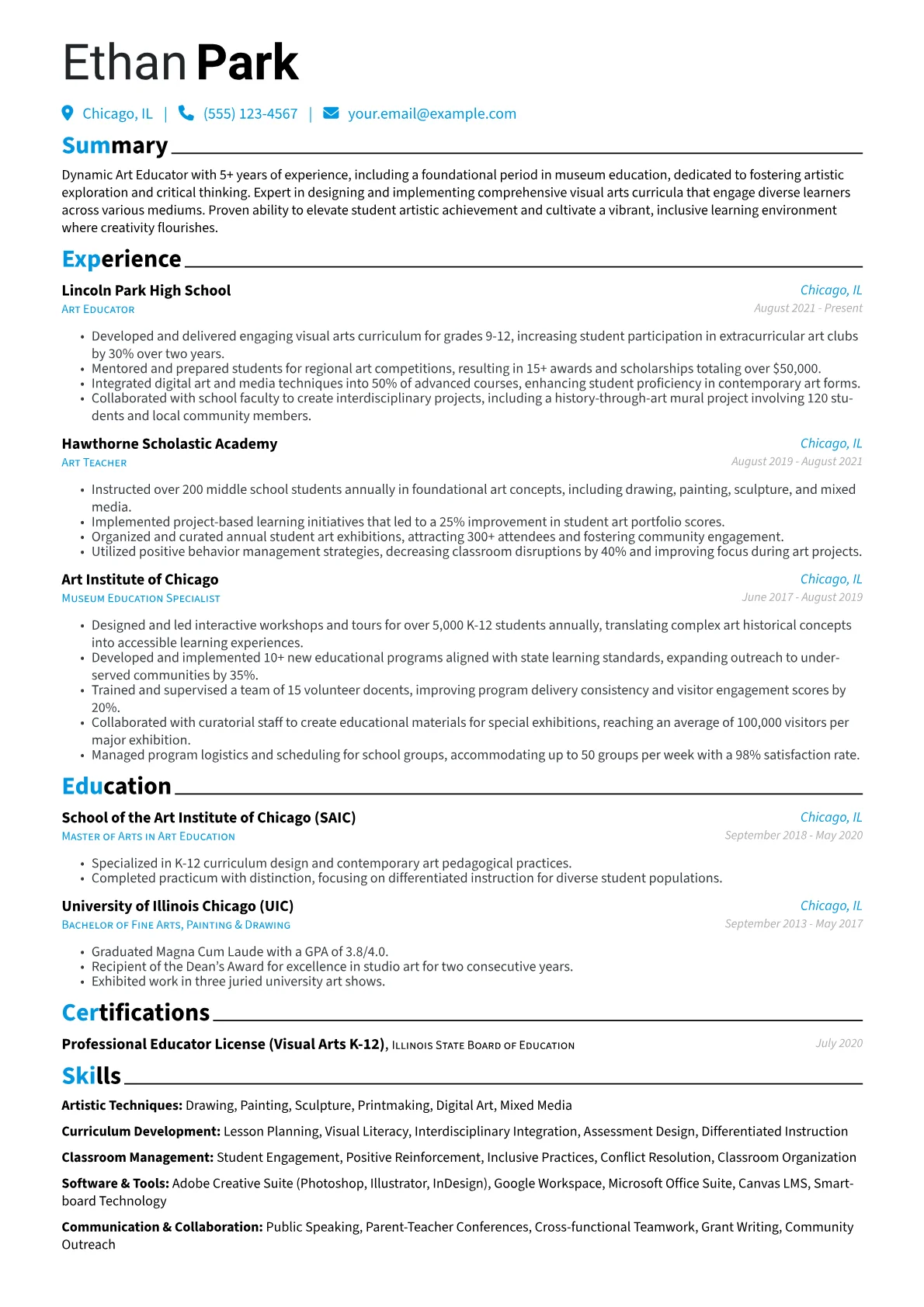 Career changer version - Page 1