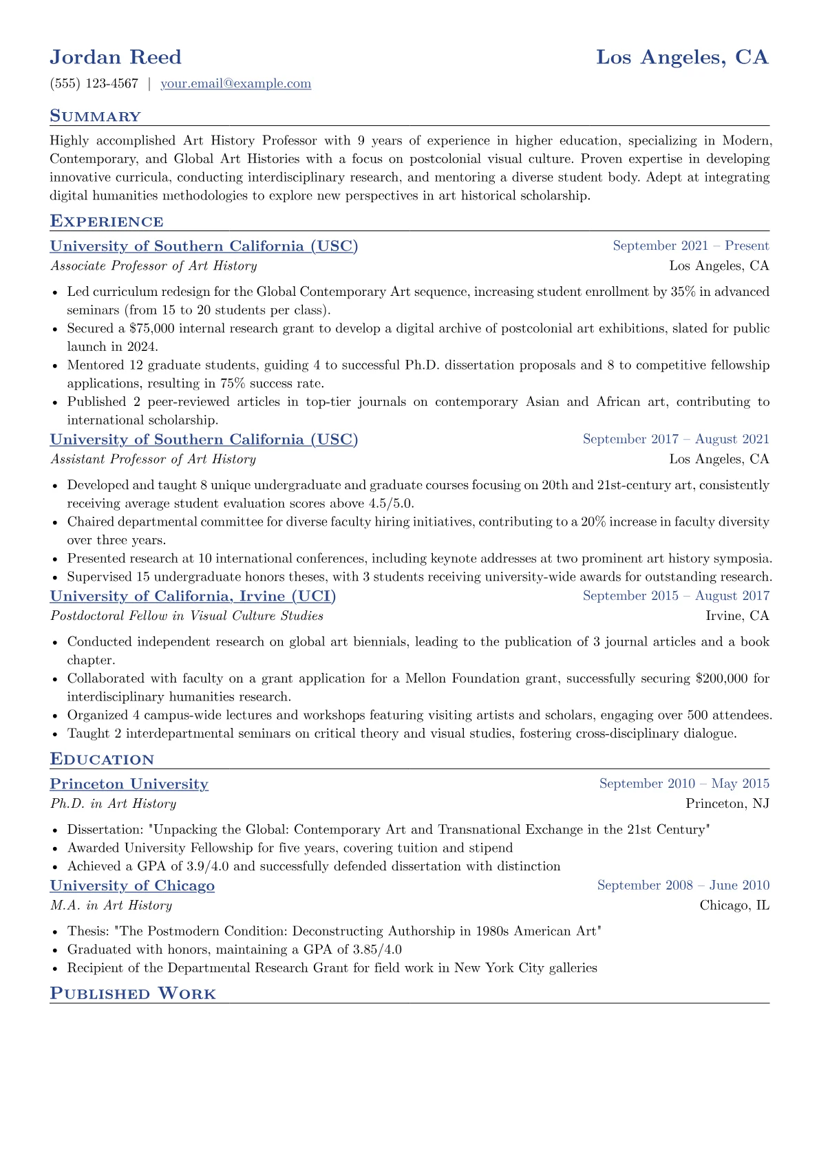 Modern & Global Art version - Page 1