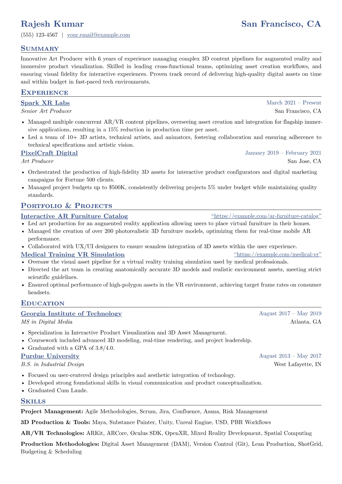 AR/VR Product version - Page 1