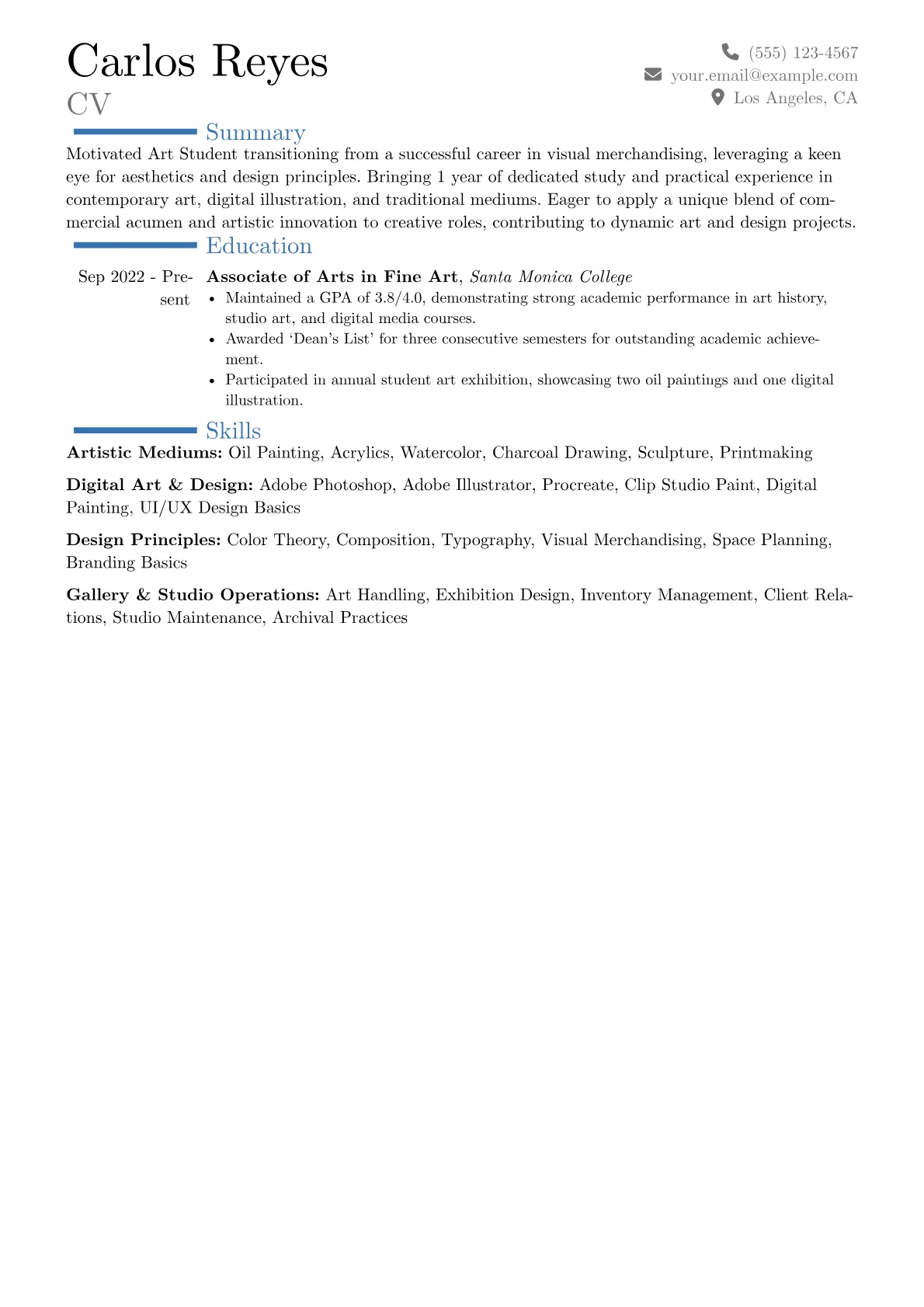 Career changer version - Page 1