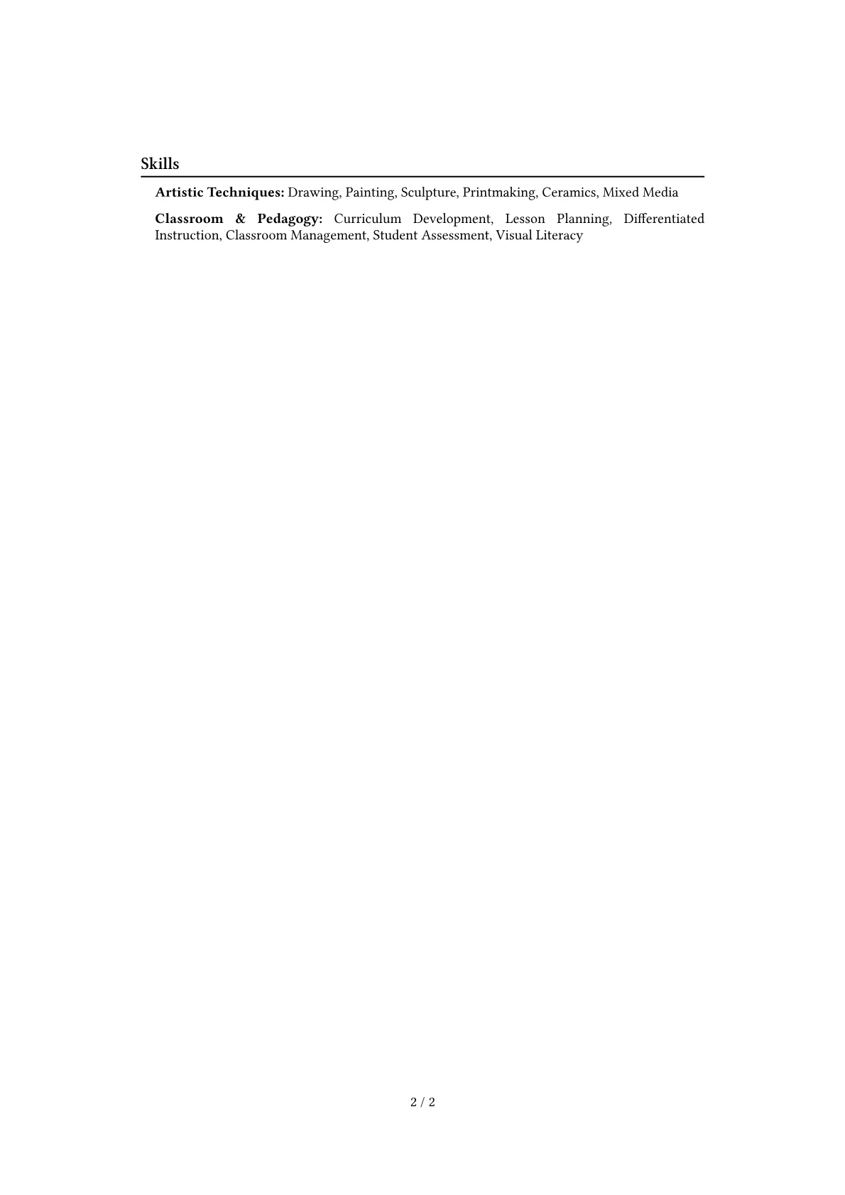 Career changer version - Page 2