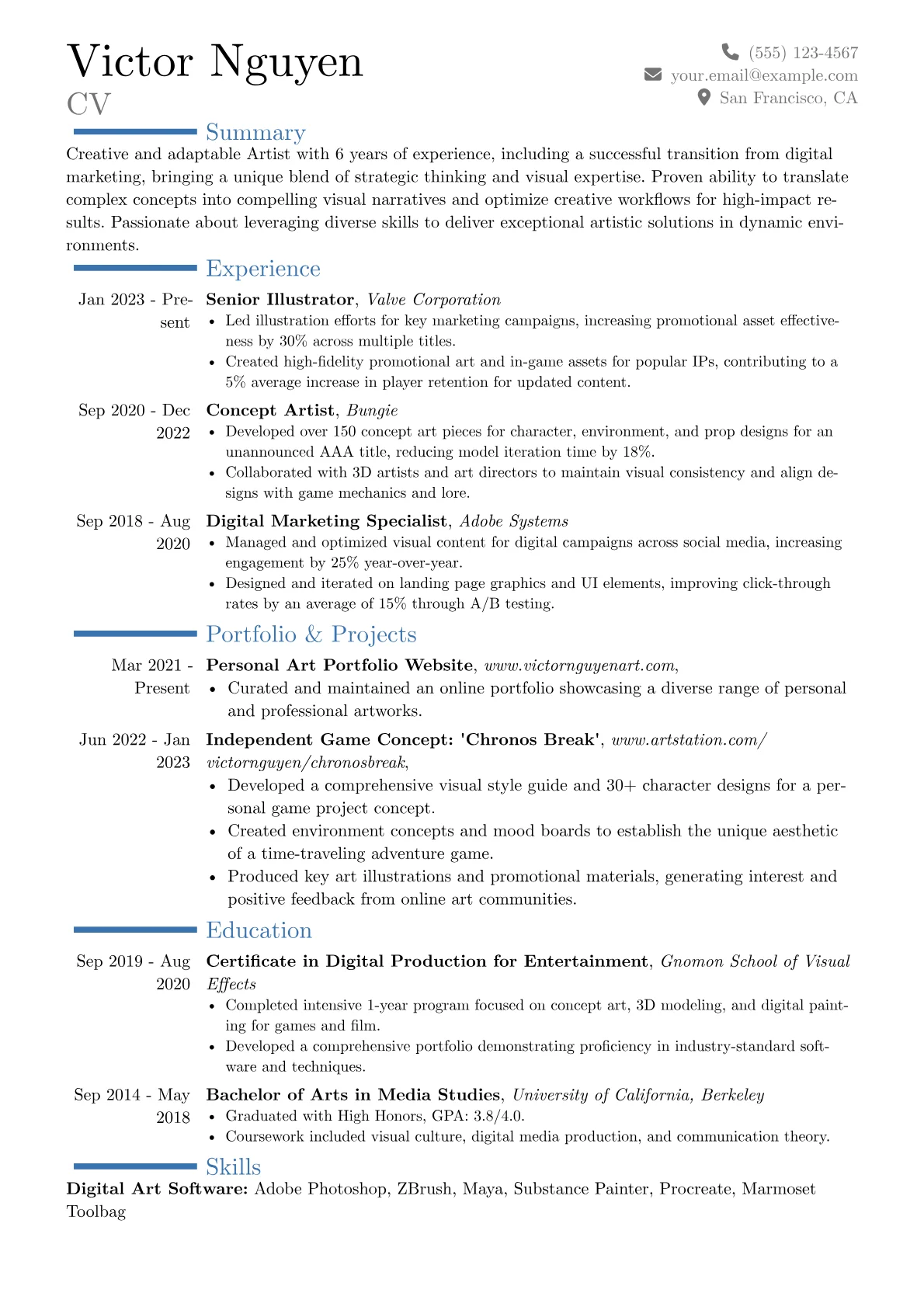 Career changer version - Page 1