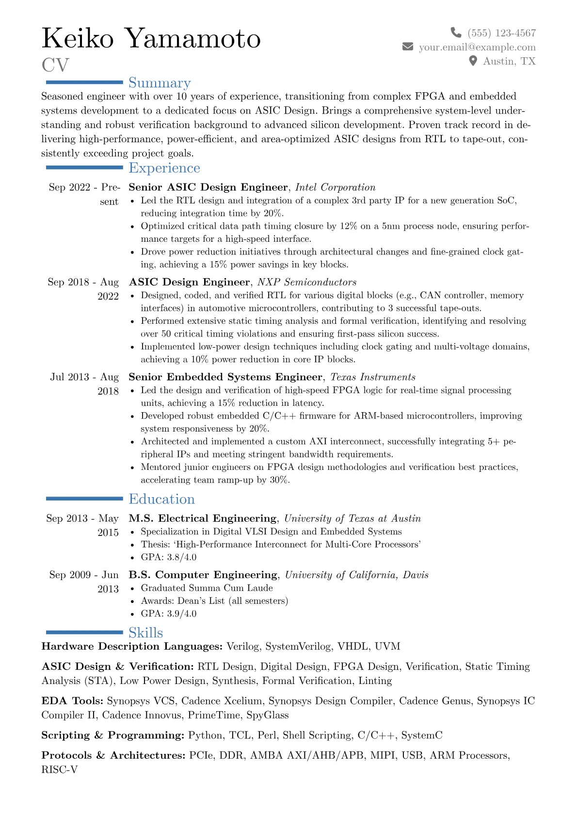Career changer version - Page 1