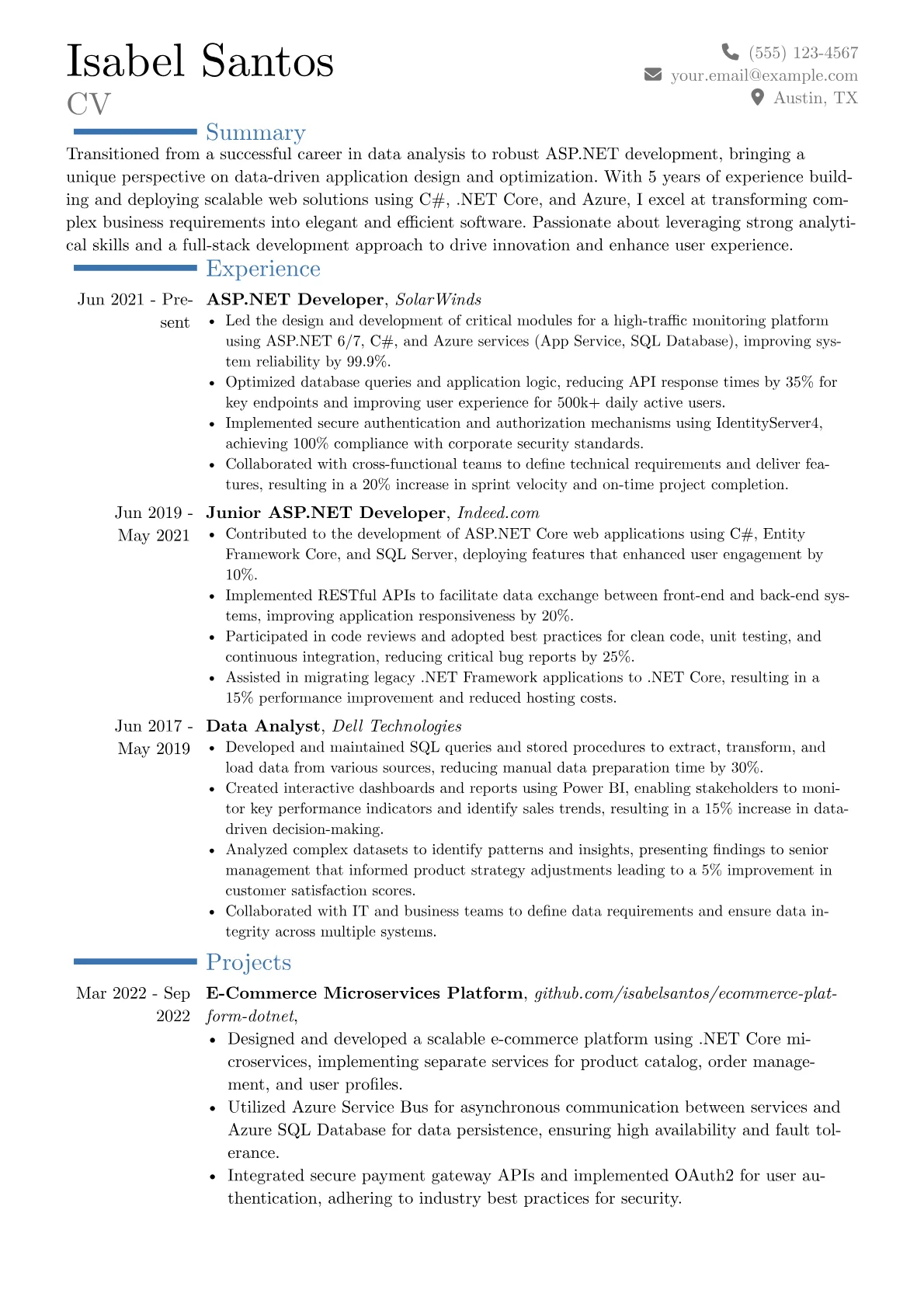 Career changer version - Page 1