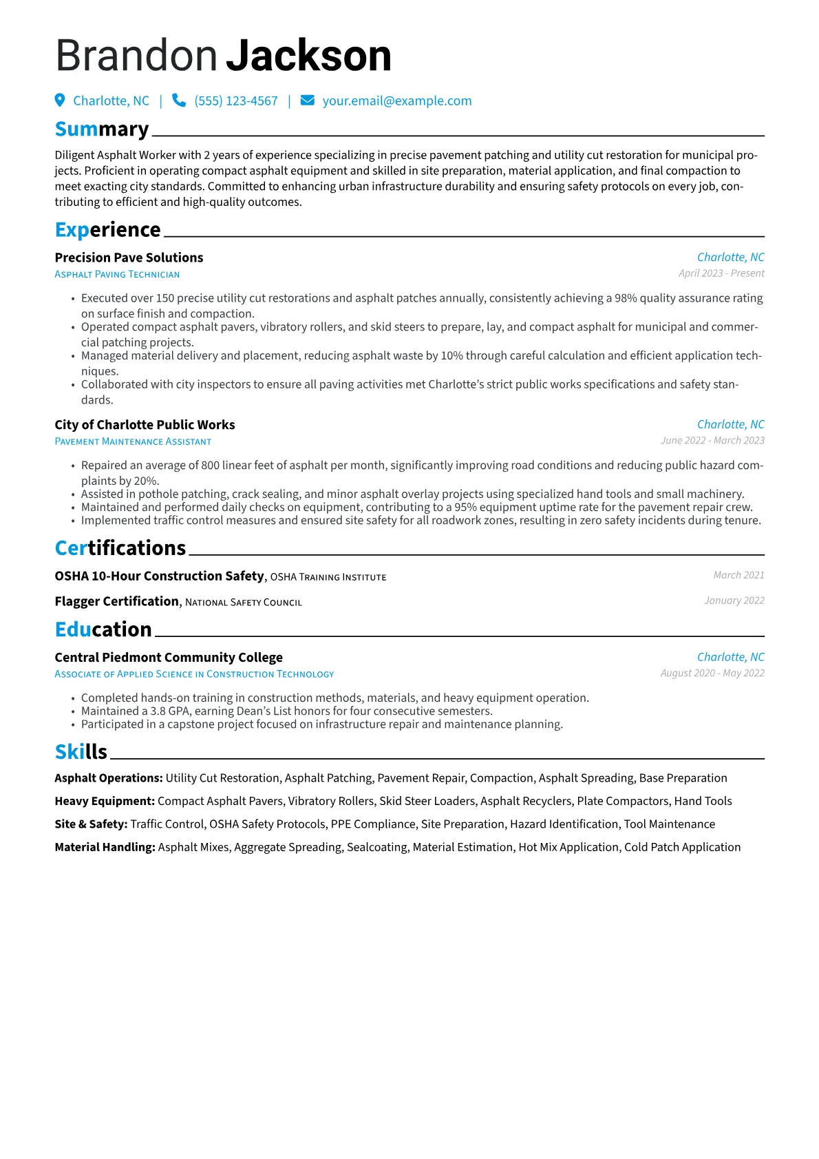 Municipal Paving version - Page 1
