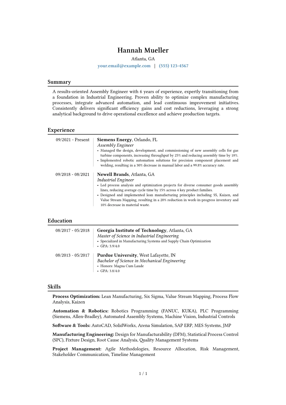 Career changer version - Page 1
