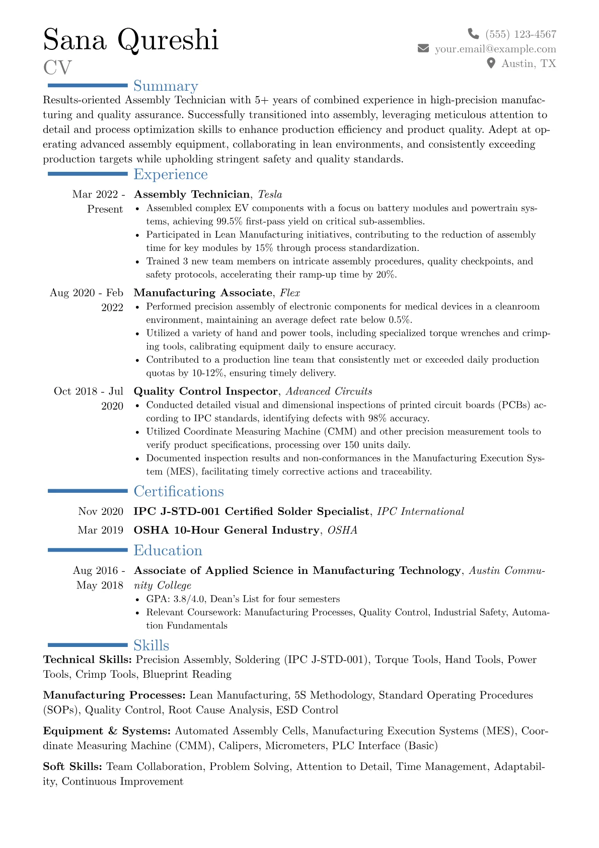 Career changer version - Page 1