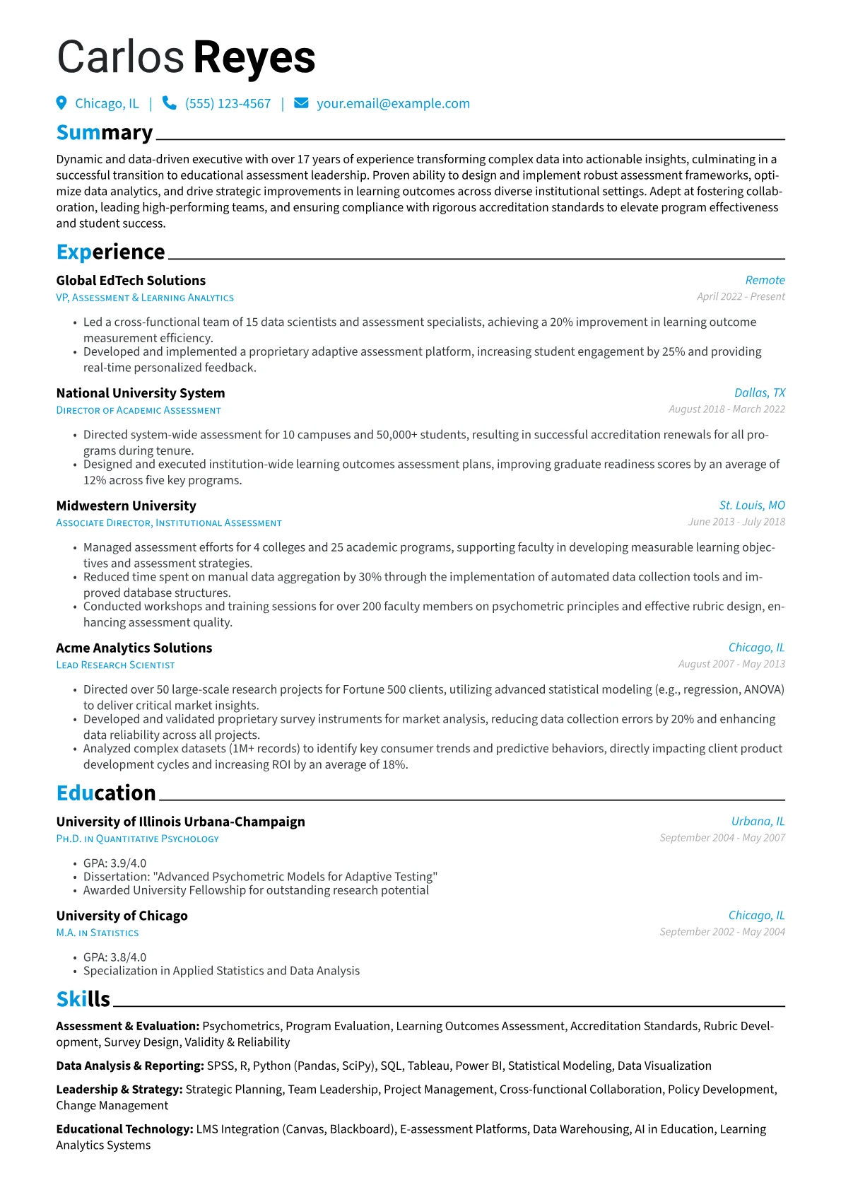 Career changer version - Page 1