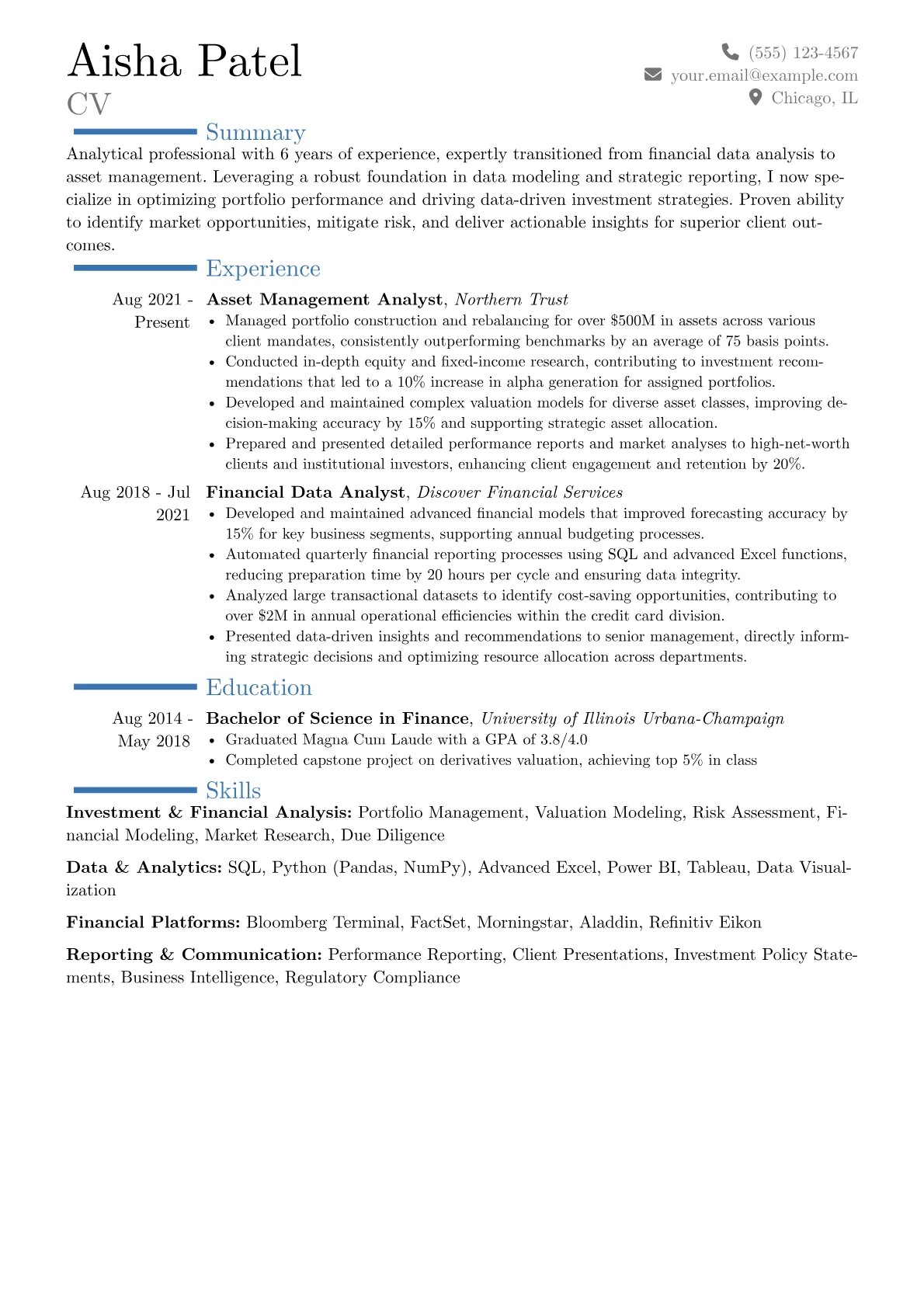 Career changer version - Page 1