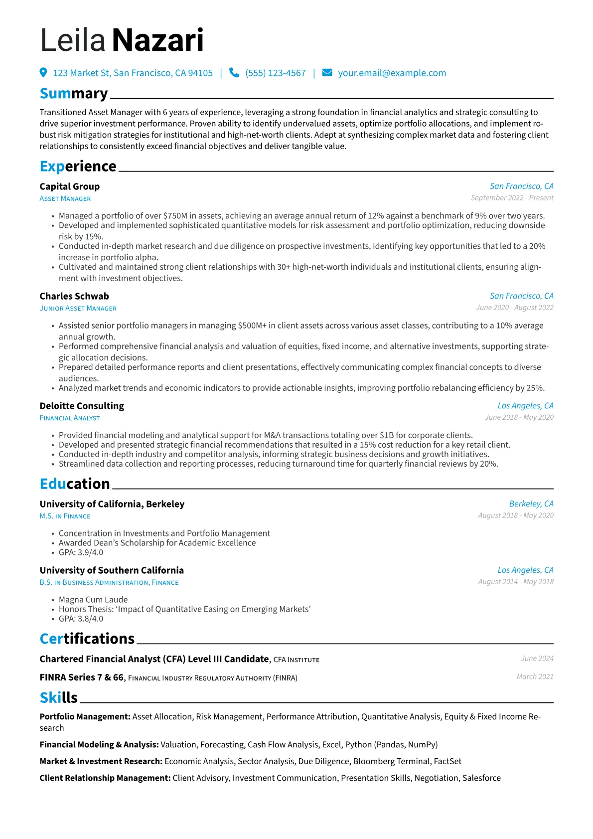 Career changer version - Page 1