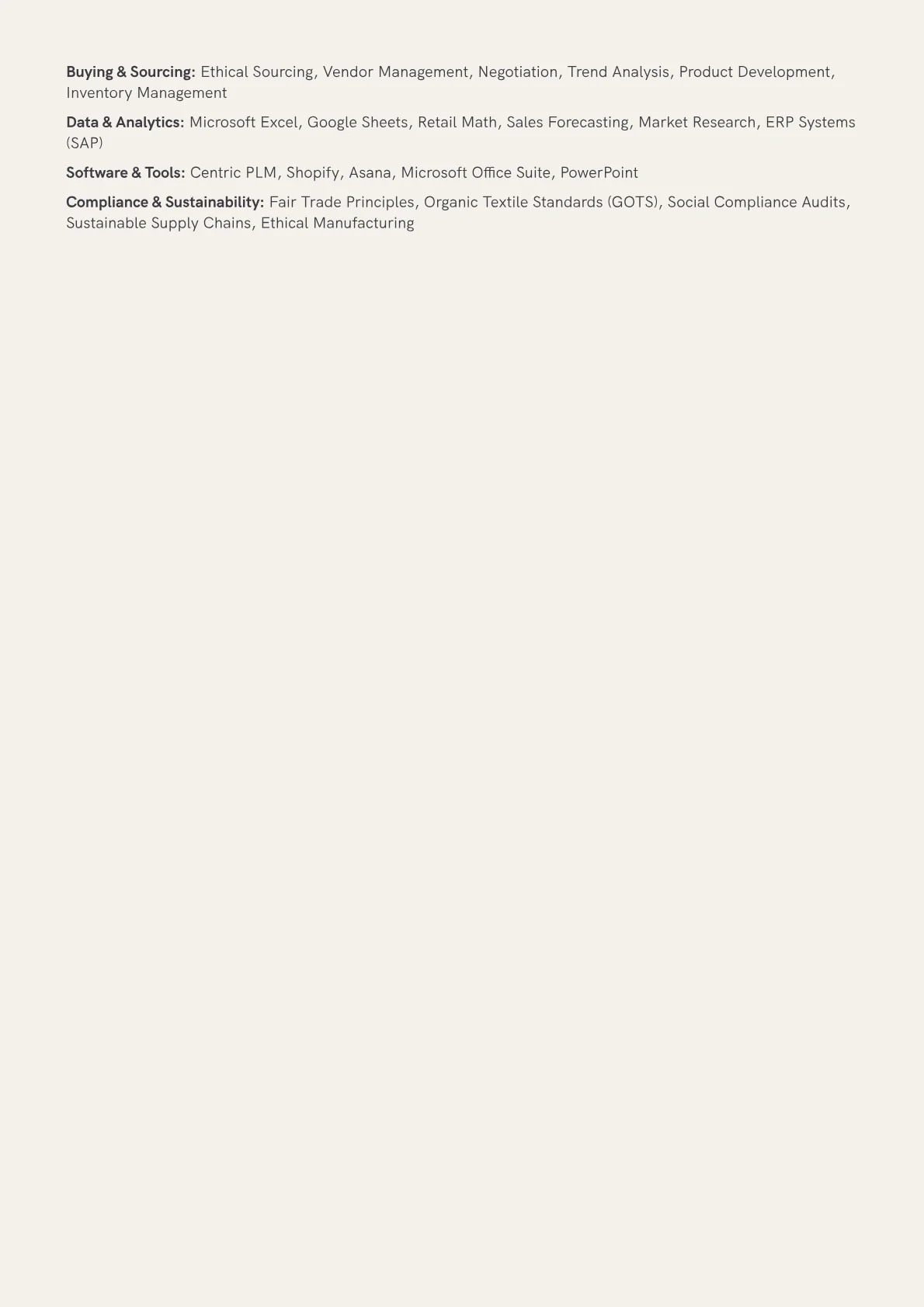 Assistant Buyer version - Page 2