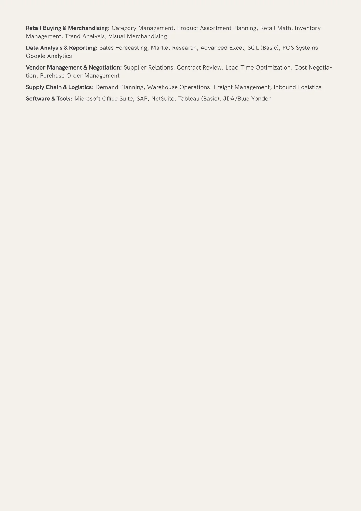 Assistant Buyer Retail version - Page 2