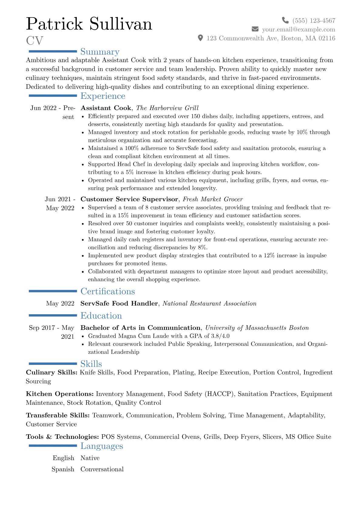Career changer version - Page 1
