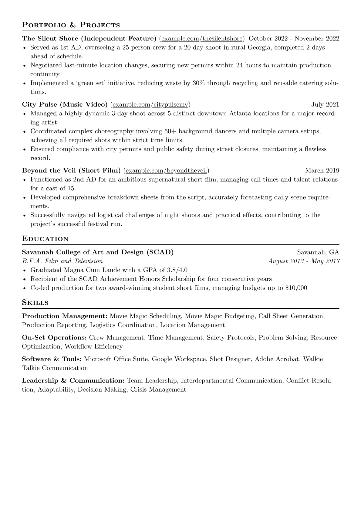 Production Management version - Page 2
