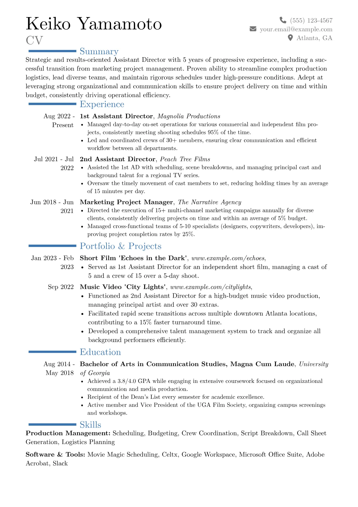 Career changer version - Page 1