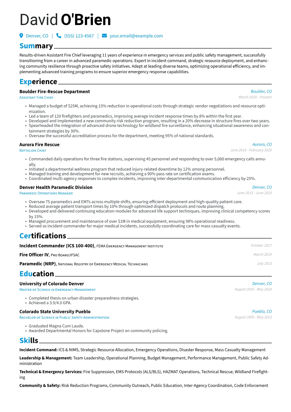 Career changer version - Page 1