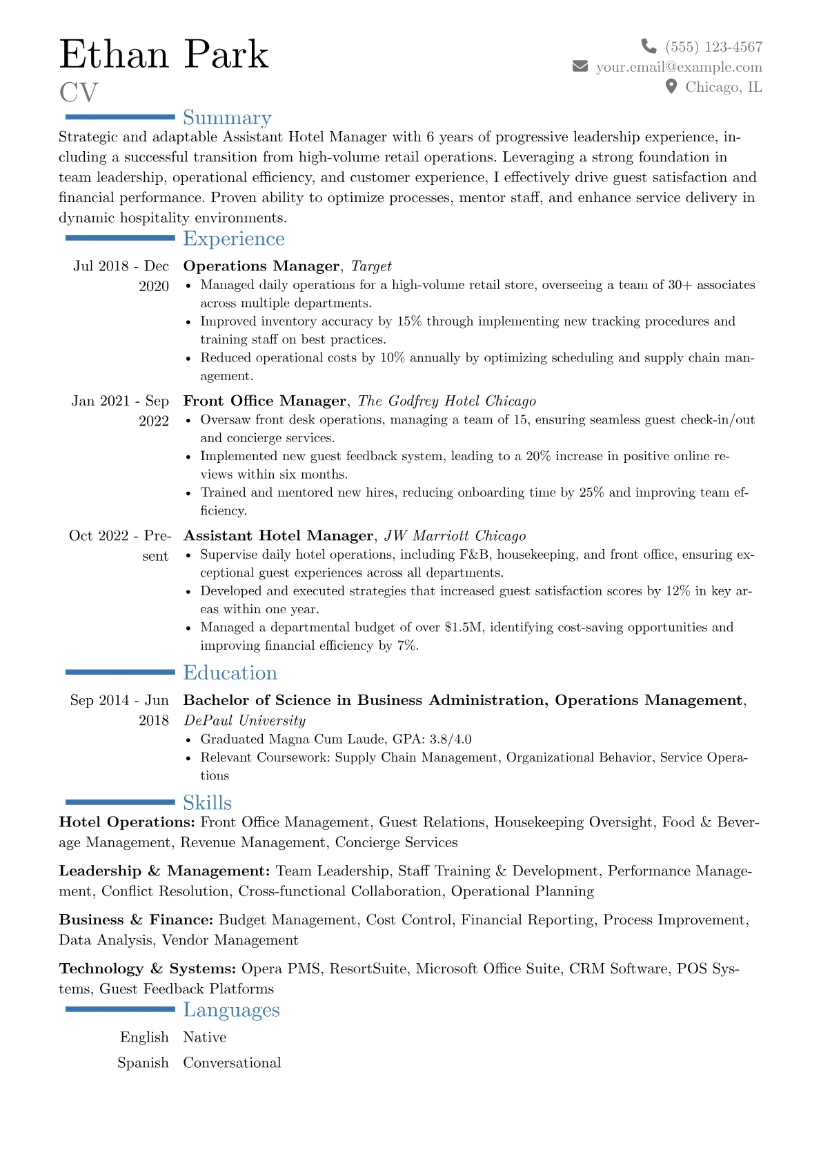 Career changer version - Page 1