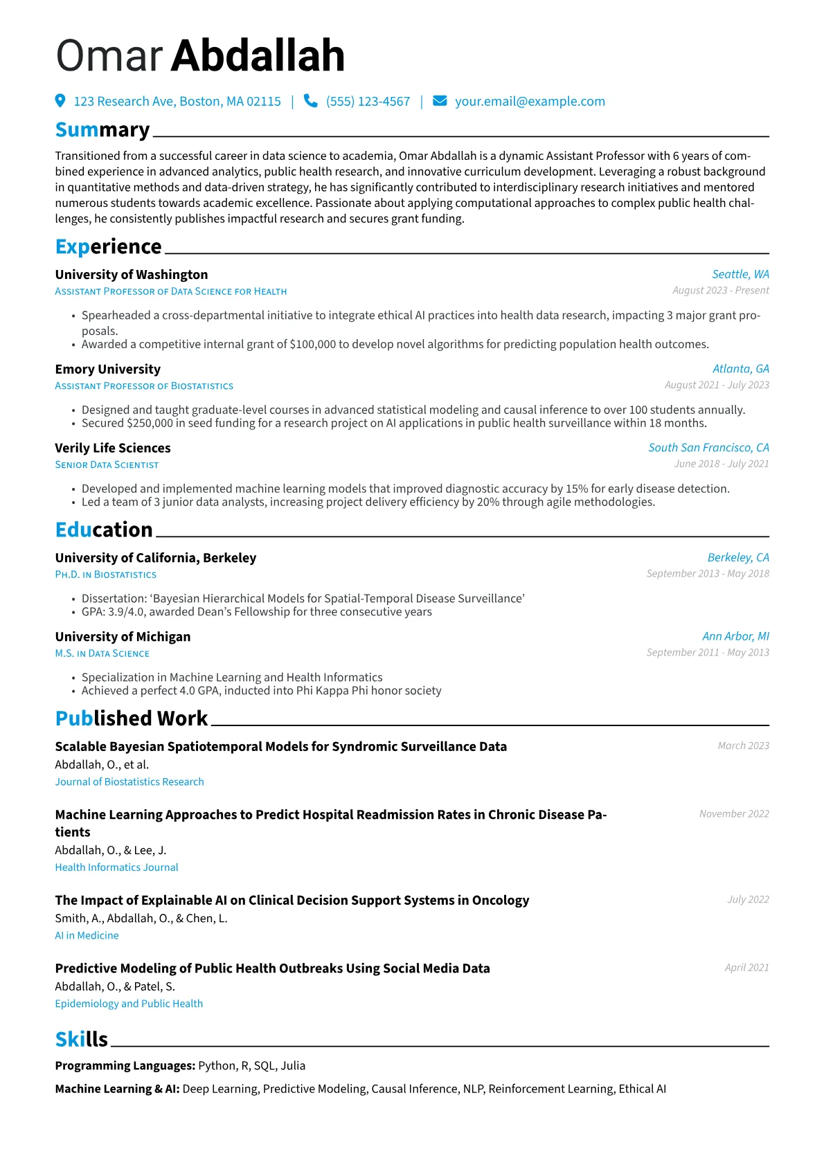 Career changer version - Page 1