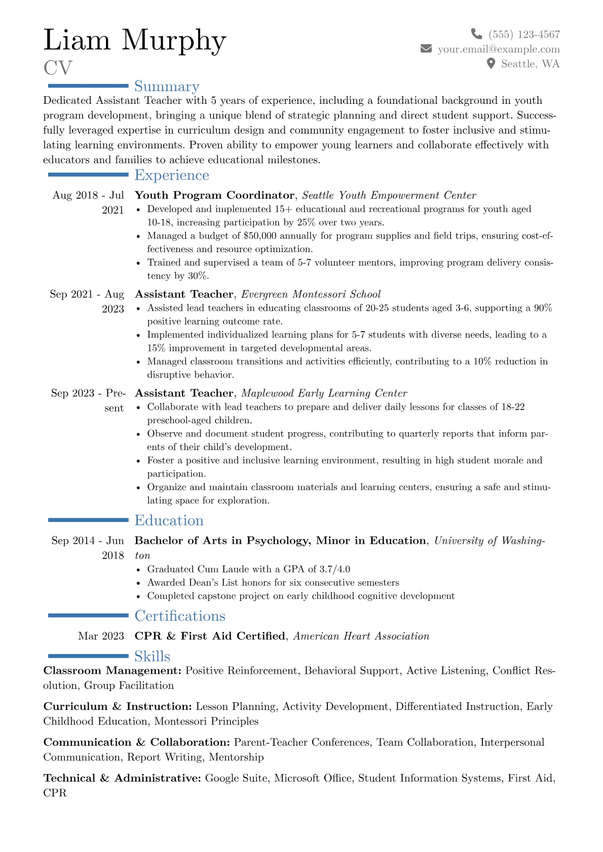 Career changer version - Page 1