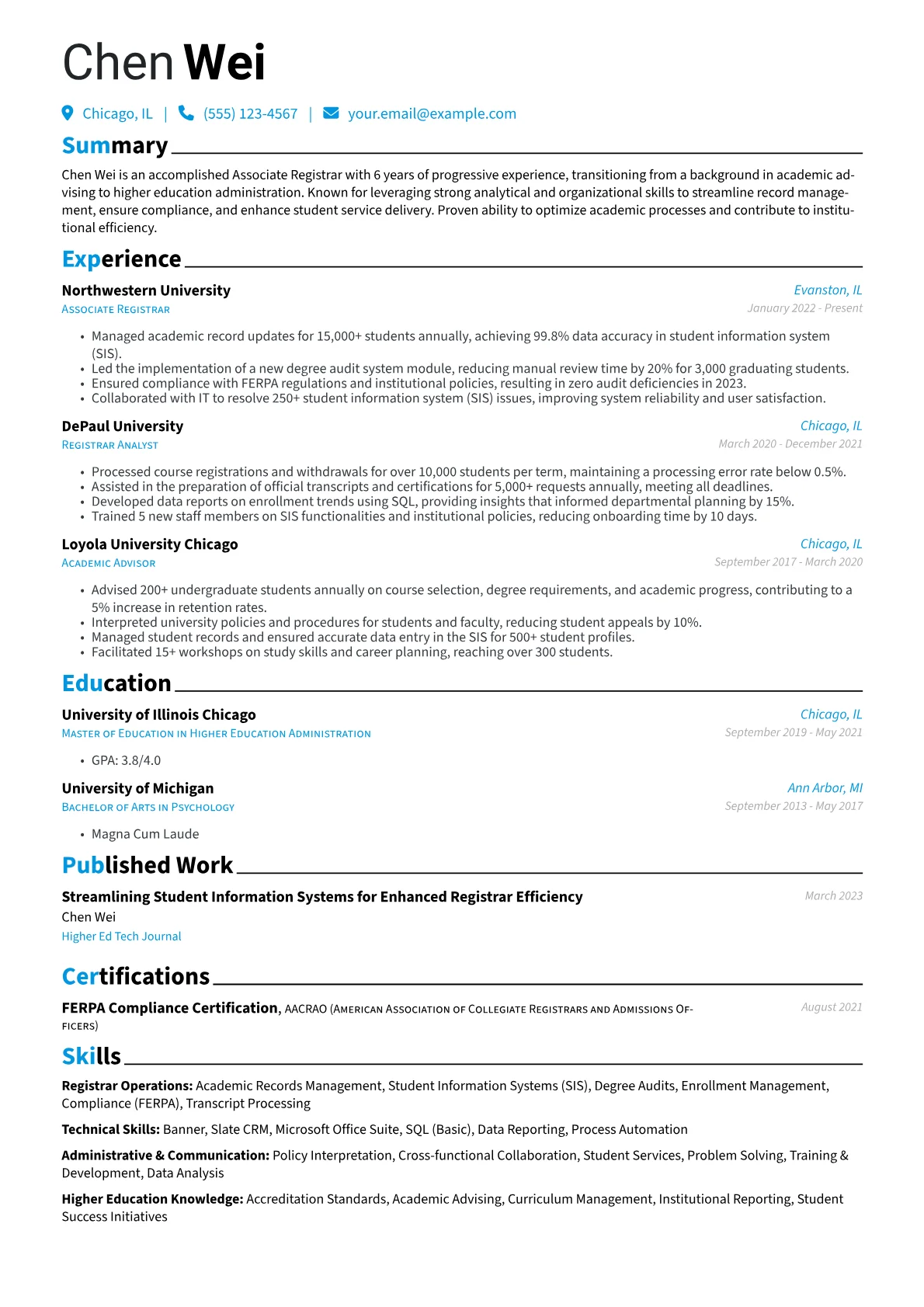 Career changer version - Page 1