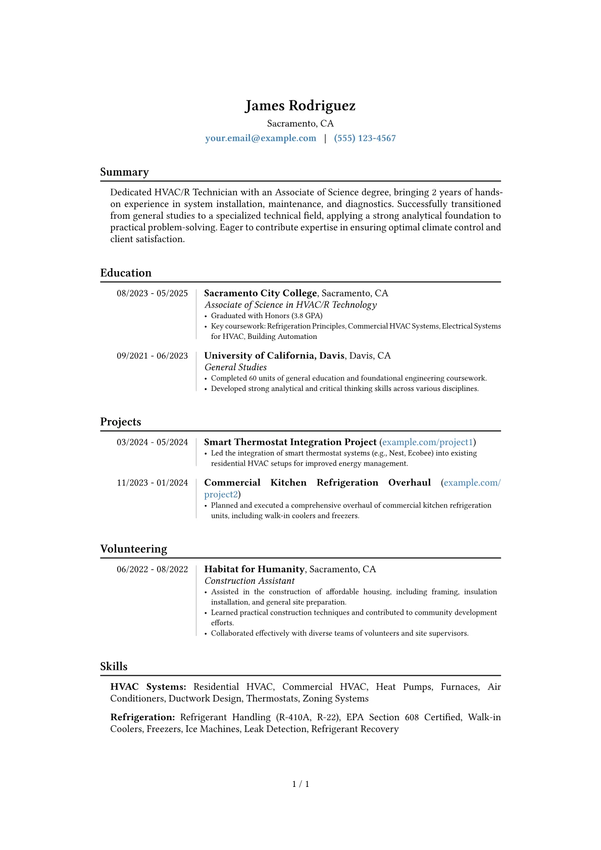 Career changer version - Page 1