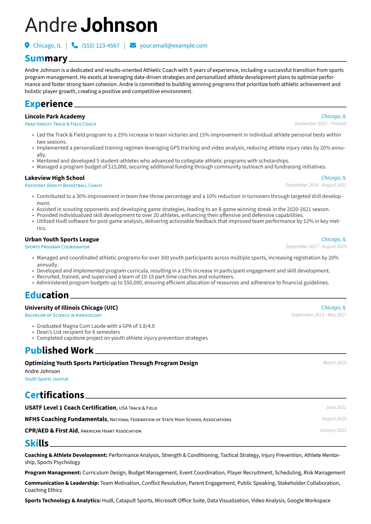 Career changer version - Page 1