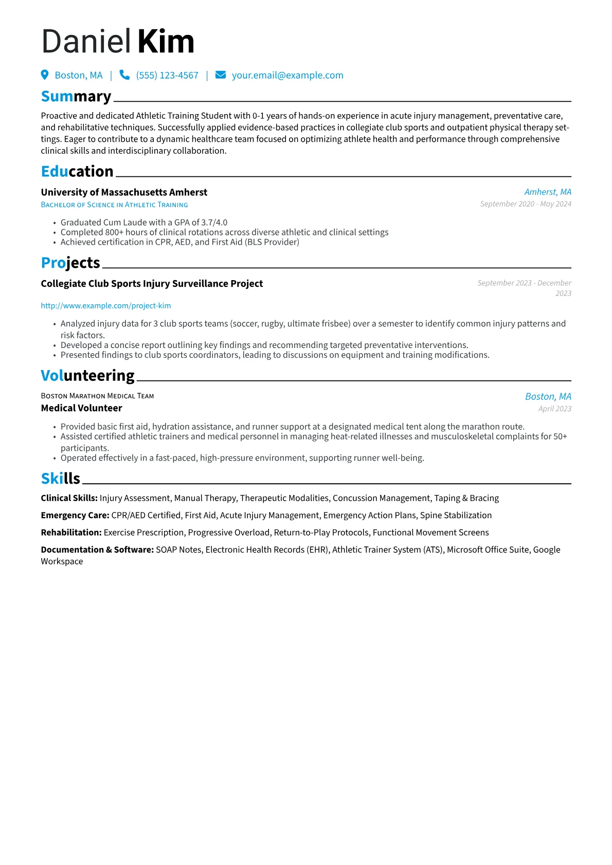 Collegiate Club Sports version - Page 1