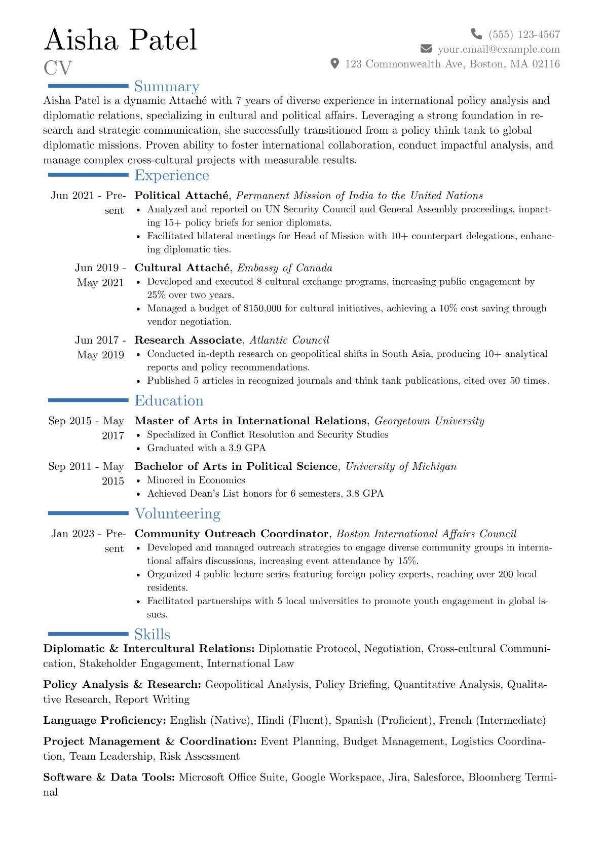 Career changer version - Page 1