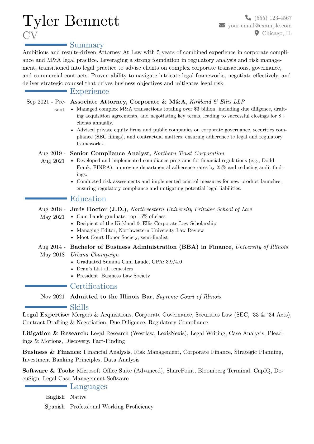 Career changer version - Page 1