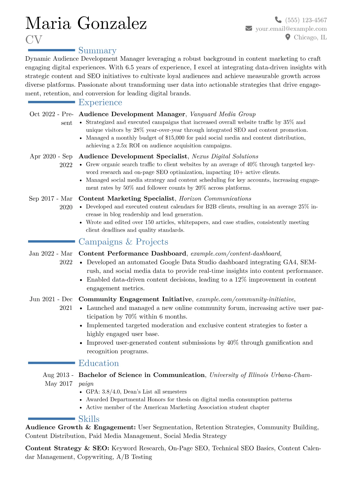 Career changer version - Page 1