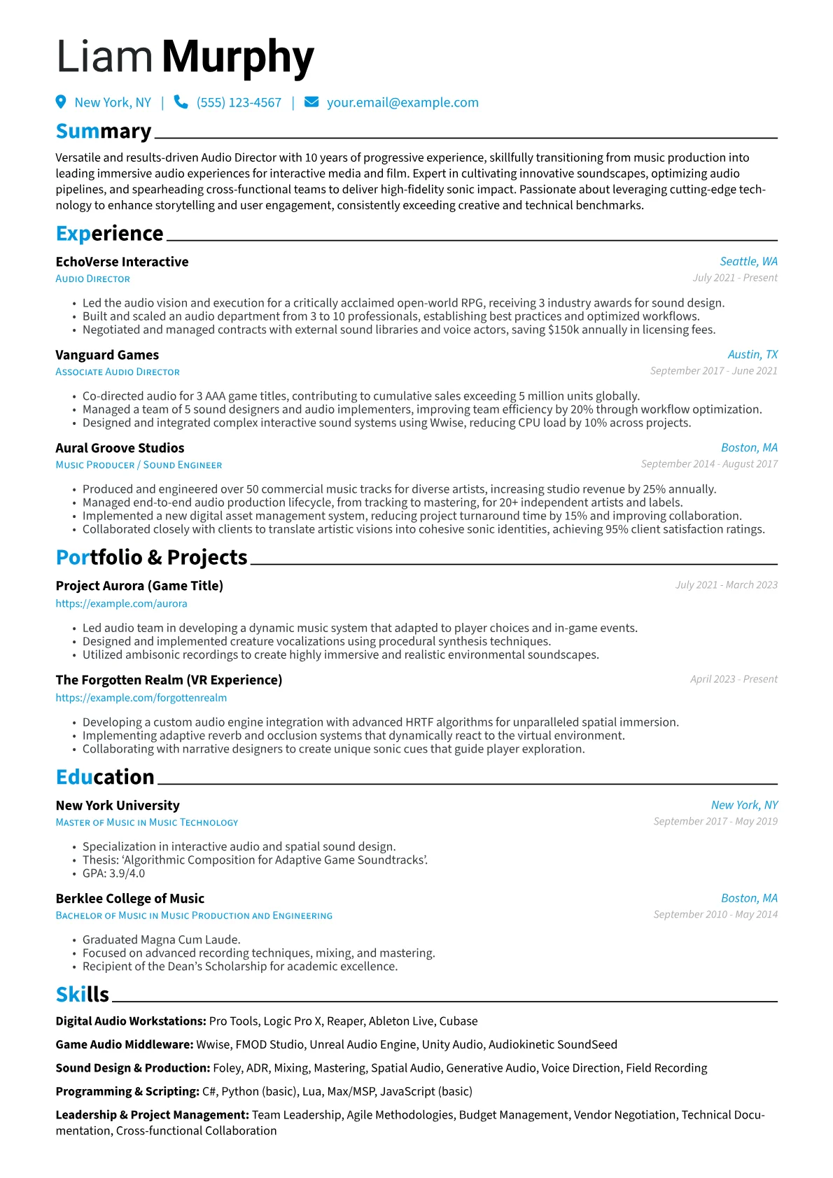 Career changer version - Page 1